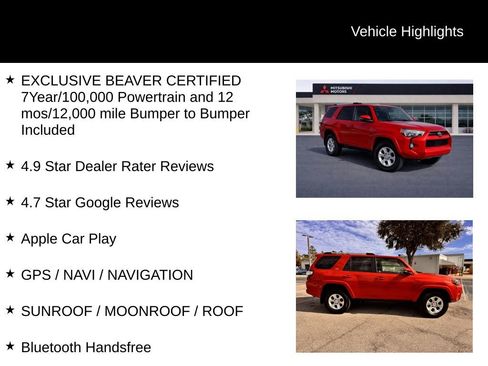 Used 2023 Toyota 4Runner SR5 Premium w/ Moonroof Package image 5