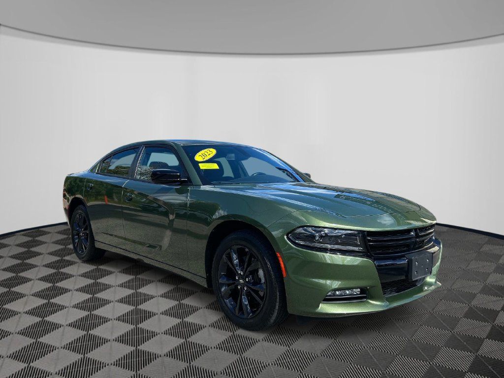 Certified 2023 Dodge Charger SXT w/ Blacktop Package AWD/4WD image 8