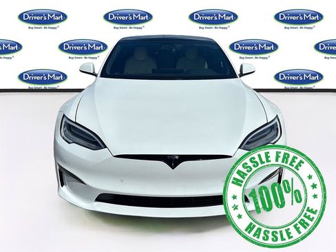 Used 2021 Tesla Model S Plaid AWD/4WD image 2