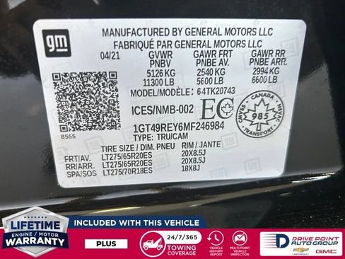 Used 2021 GMC Sierra 2500 Denali w/ Denali Ultimate Package AWD/4WD image 37
