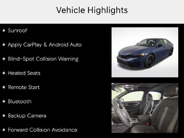 Used 2025 Honda Civic Sport image 7
