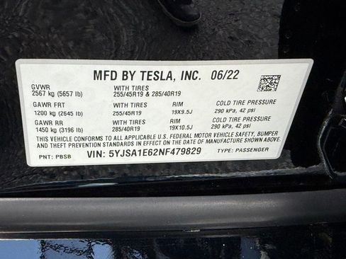 Used 2022 Tesla Model S Plaid image 43