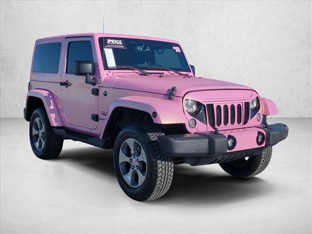 Used 2018 Jeep Wrangler Sahara w/ Connectivity Group AWD/4WD image 3