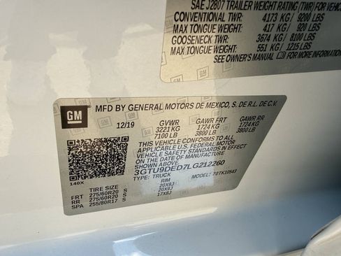 Used 2020 GMC Sierra 1500 SLT AWD/4WD image 34