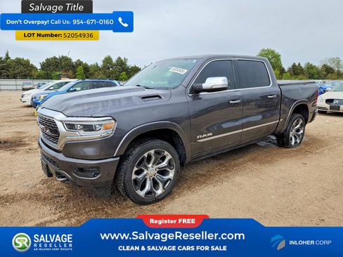 Used 2020 RAM 1500 Limited AWD/4WD image 1
