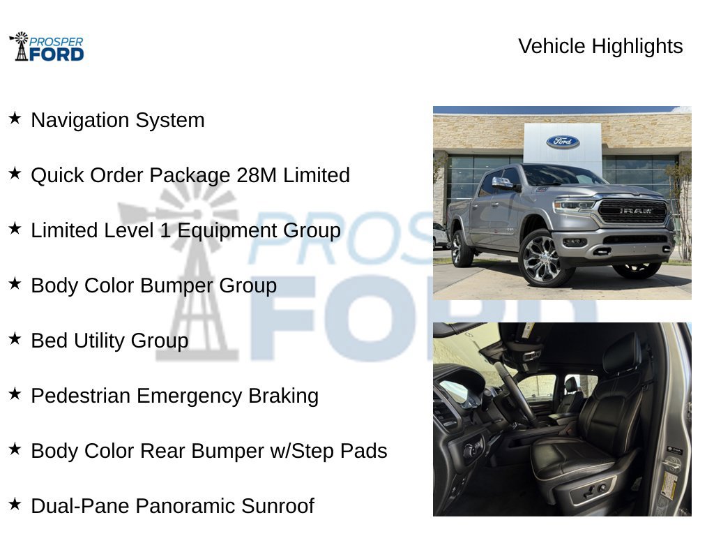 Used 2021 RAM 1500 Limited AWD/4WD image 5