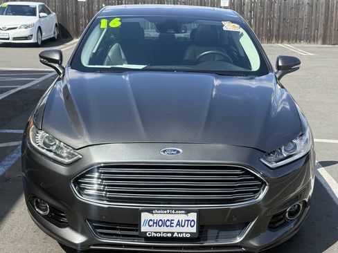 Used 2016 Ford Fusion Energi Titanium w/ Driver Assist Package FWD image 3