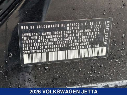 New 2026 Volkswagen Jetta SE image 20