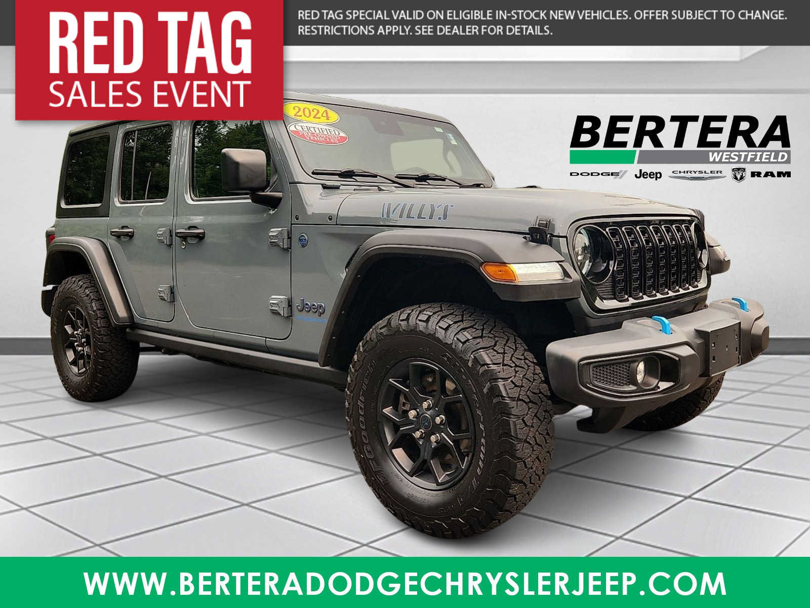 Used 2024 Jeep Wrangler Unlimited AWD/4WD image 1
