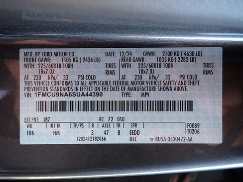 Certified 2025 Ford Escape ST-Line Select image 13