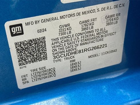 Used 2024 Chevrolet Silverado 1500 ZR2 w/ Technology Package image 30