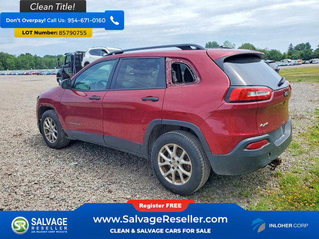 Used 2016 Jeep Cherokee Sport AWD/4WD image 3