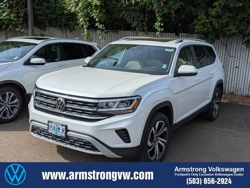 Used 2023 Volkswagen Atlas SEL AWD/4WD image 1