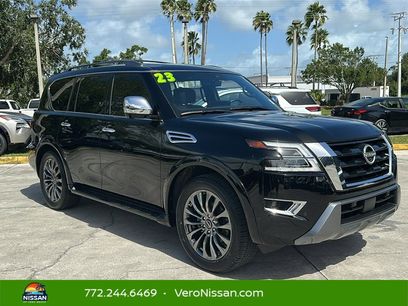 Used 2023 Nissan Armada Platinum w/ Captain's Chairs Package
