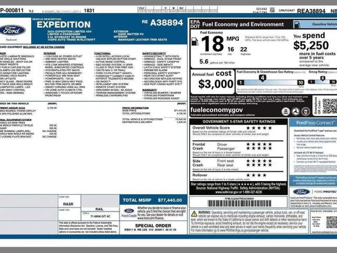 Used 2024 Ford Expedition Limited image 50