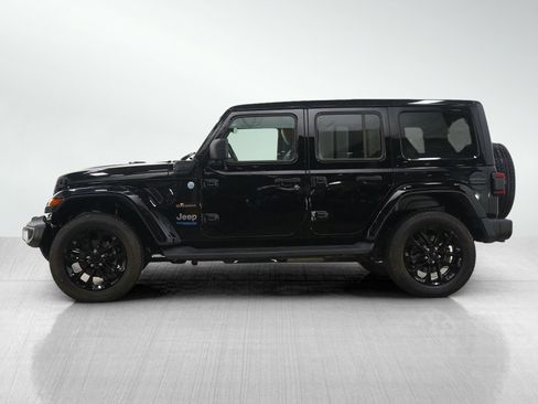Used 2021 Jeep Wrangler Unlimited Sahara w/ Advanced Safety Group AWD/4WD image 2