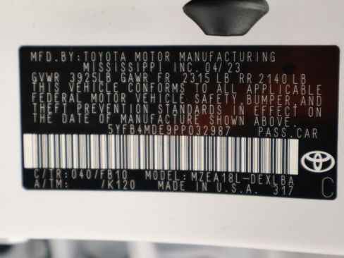 Certified 2023 Toyota Corolla LE FWD image 17