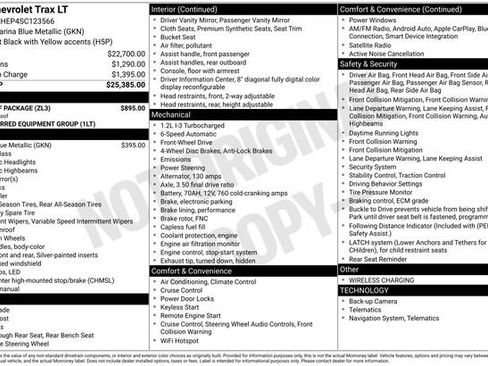 Certified 2025 Chevrolet Trax LT w/ Sunroof Package FWD image 2