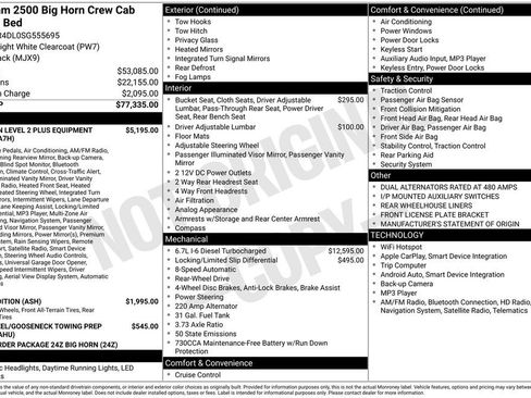 Used 2025 RAM 2500 Big Horn RWD image 17