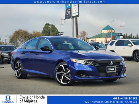 Certified 2022 Honda Accord Sport image 1