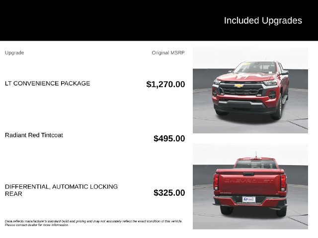 Used 2024 Chevrolet Colorado LT w/ LT Convenience Package RWD image 9