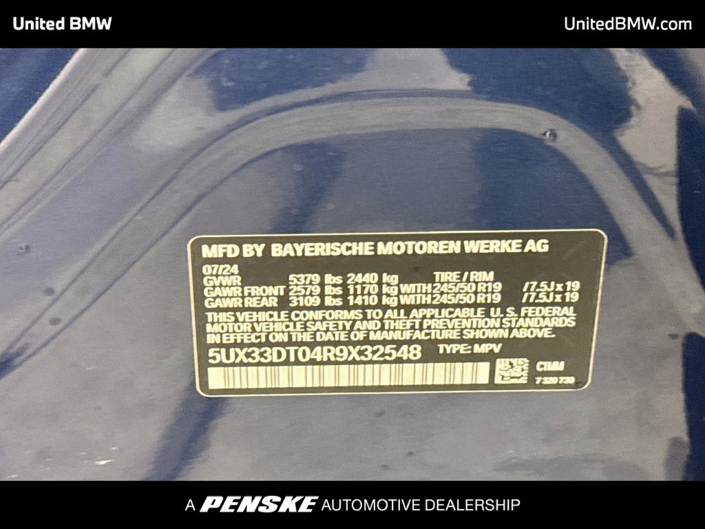 Certified 2024 BMW X4 xDrive30i AWD/4WD image 22