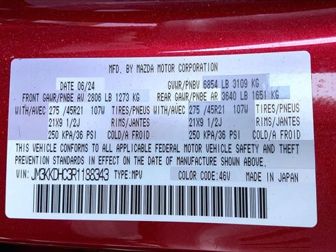 Used 2024 MAZDA CX-90 3.3 Turbo S w/ Premium Package image 34