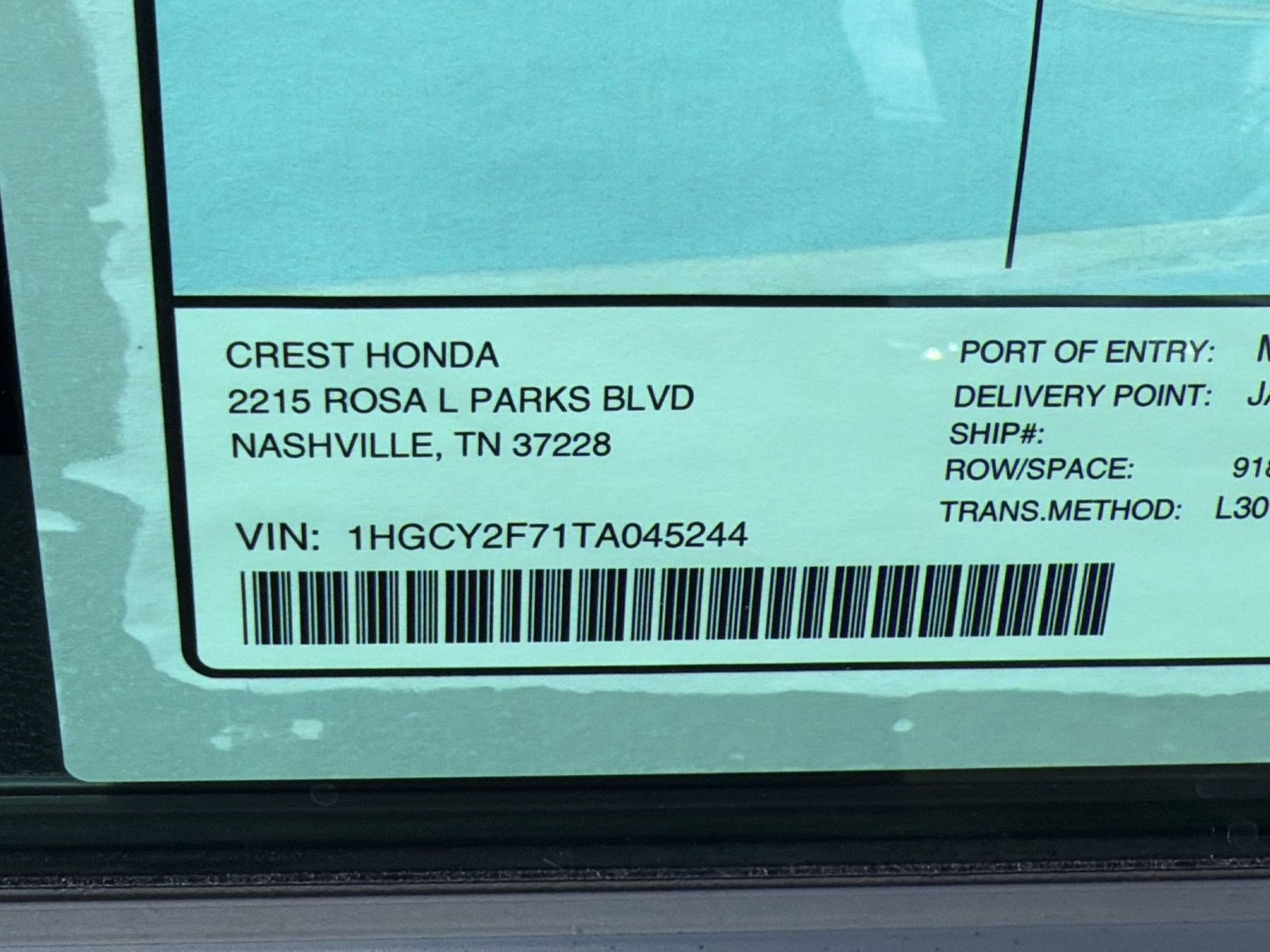 New 2026 Honda Accord Sport image 21