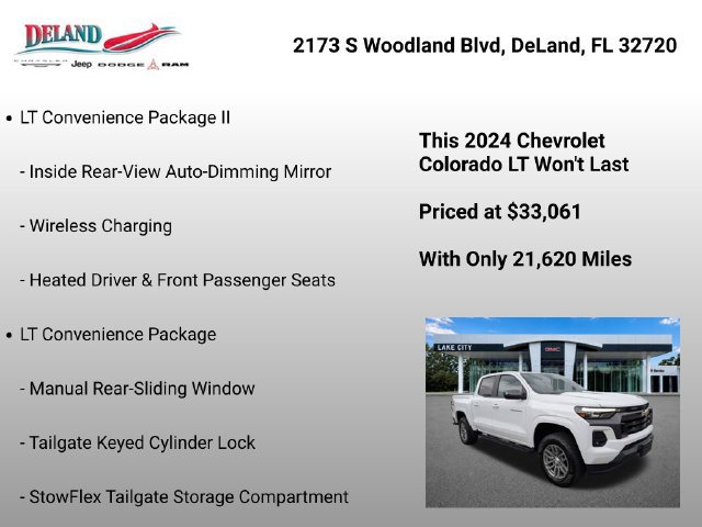 Used 2024 Chevrolet Colorado LT w/ LT Convenience Package III AWD/4WD image 15