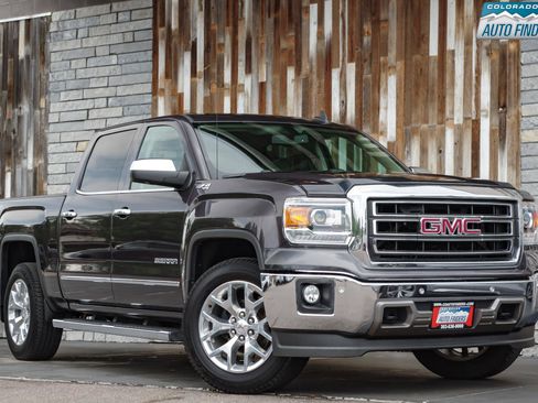 Used 2015 GMC Sierra 1500 SLT w/ SLT Crew Cab Value Package AWD/4WD image 9