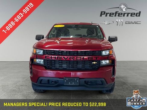 Used 2019 Chevrolet Silverado 1500 Custom w/ Custom Value Package AWD/4WD image 14