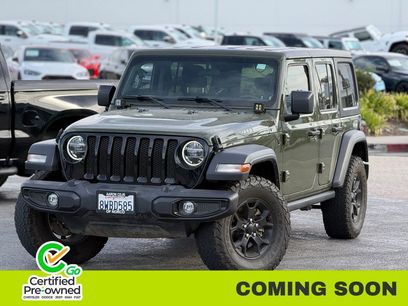 Certified 2021 Jeep Wrangler Unlimited Sport