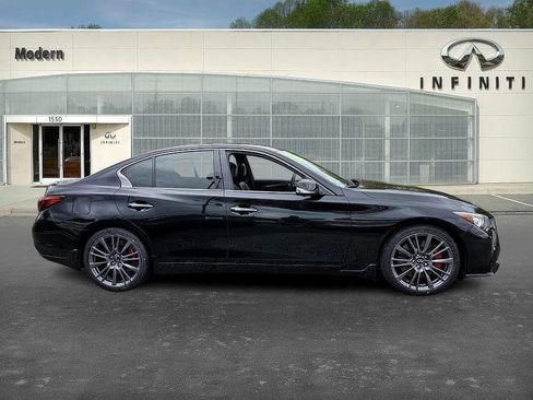 Certified 2023 INFINITI Q50 Red Sport 400 w/ Black Opal Edition image 3