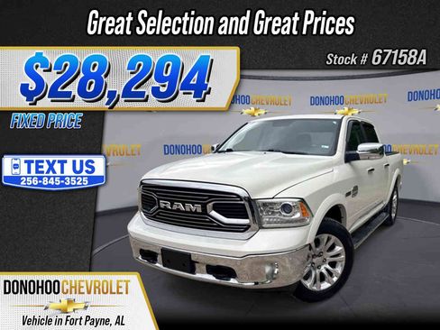 Used 2018 RAM 1500 Laramie Longhorn w/ Protection Group AWD/4WD image 1