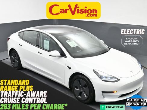 Used 2021 Tesla Model 3 Standard Range Plus image 1