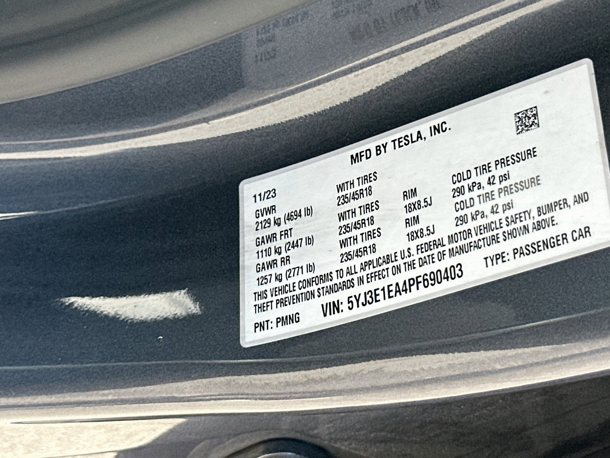 Used 2023 Tesla Model 3 Standard Range RWD image 31