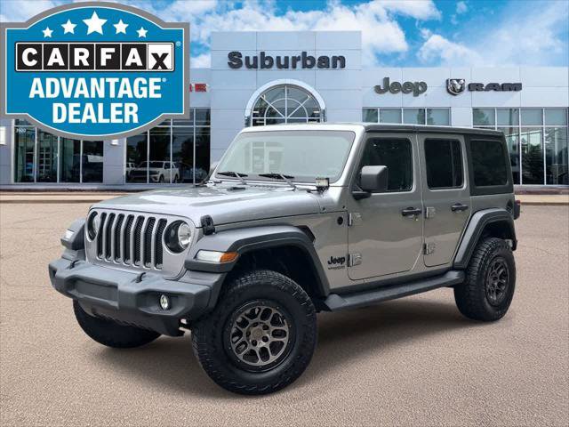 Certified 2020 Jeep Wrangler Unlimited Sport AWD/4WD image 1
