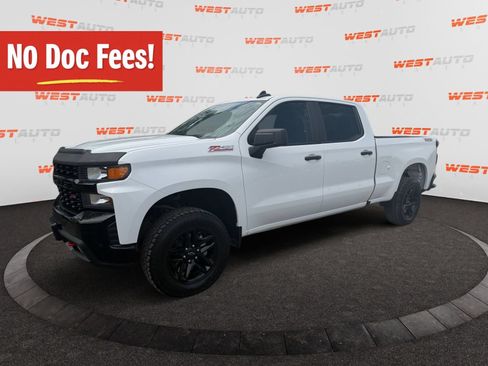 Used 2021 Chevrolet Silverado 1500 Custom Trail Boss AWD/4WD image 1