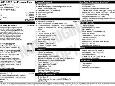 Used 2022 Audi Q3 2.0T Premium Plus w/ Premium Plus Package image 2