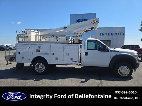 Used 2012 Ford F450 XL w/ Snow Plow Prep Pkg RWD image 1