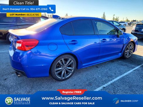 Used 2017 Subaru WRX Limited w/ Popular Package #1 image 4