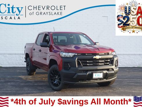 Certified 2026 Chevrolet Colorado W/T w/ WT Custom Package AWD/4WD image 1