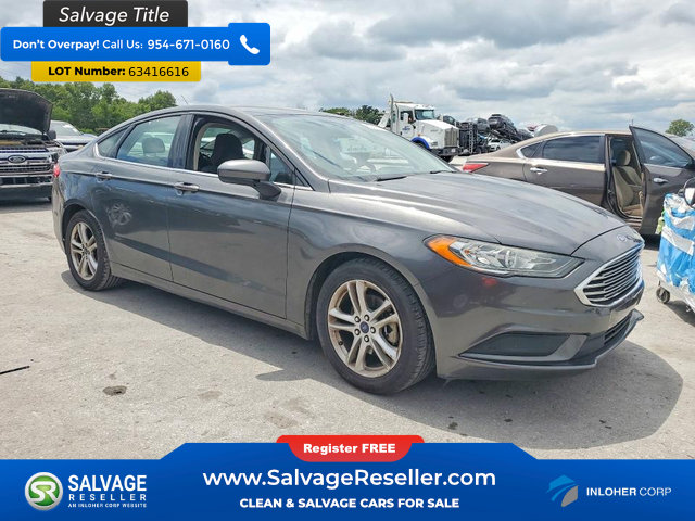 Used 2018 Ford Fusion SE w/ Fusion SE Technology Package FWD image 5
