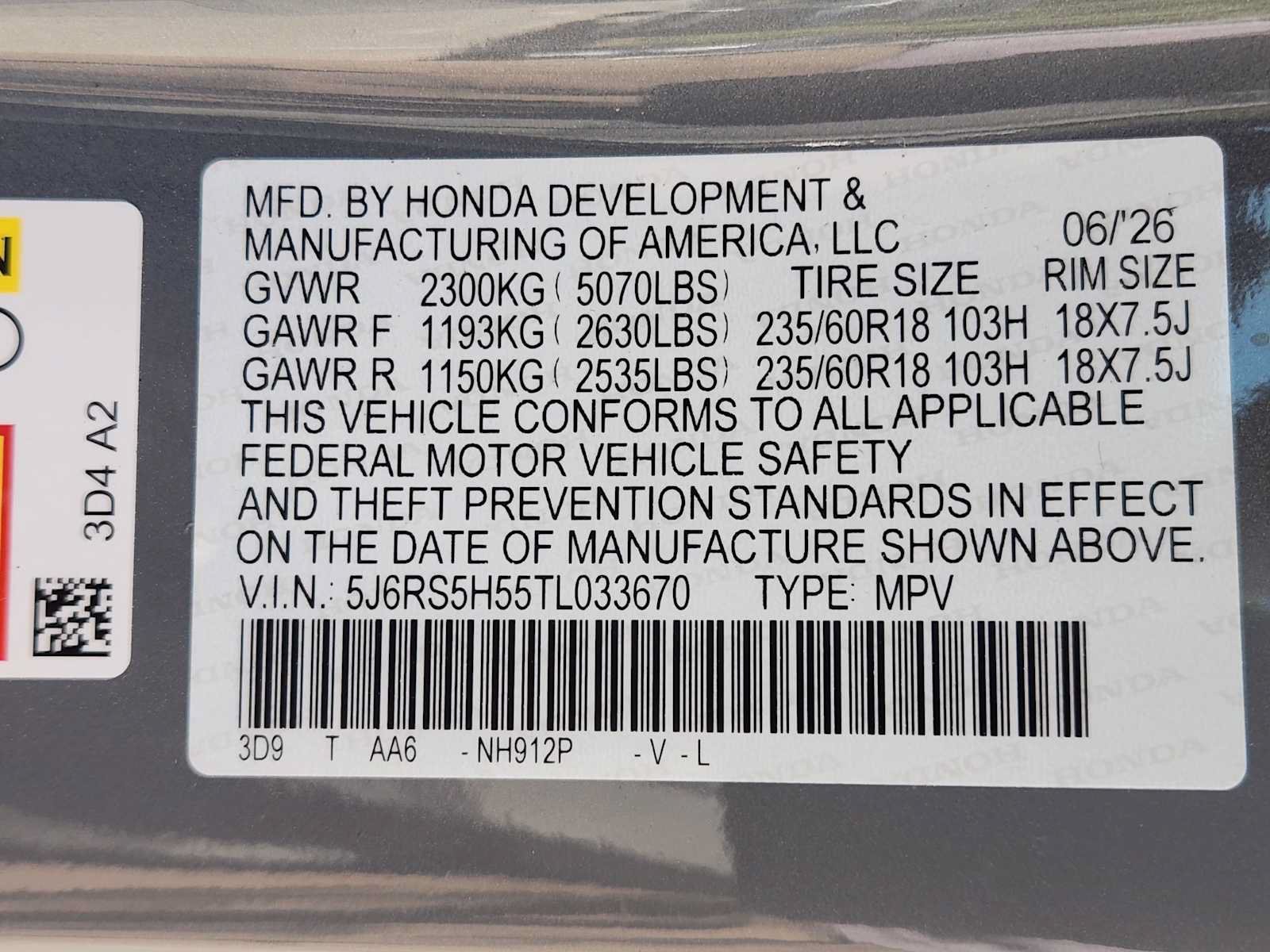 Certified 2026 Honda CR-V Sport image 32