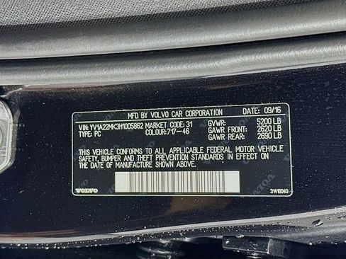 Used 2017 Volvo S90 T6 Momentum w/ Vision Package image 35