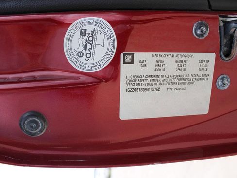 Used 2009 Pontiac G6 Sedan w/ Preferred Package FWD image 10