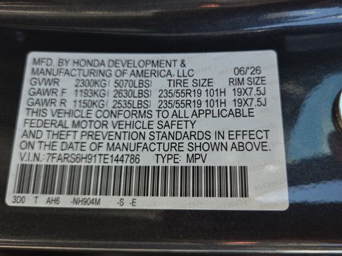 New 2026 Honda CR-V Sport Touring image 21