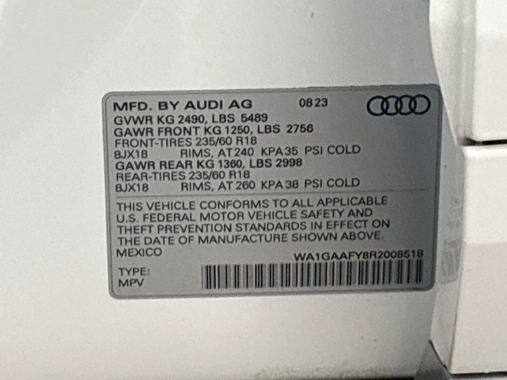 Used 2024 Audi Q5 2.0T Premium w/ Convenience Package AWD/4WD image 47