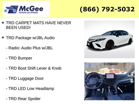 Certified 2023 Toyota Camry TRD w/ TRD Package w/JBL Audio image 22