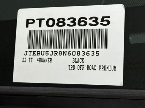 Certified 2022 Toyota 4Runner TRD Off-Road Premium w/ Moonroof Package AWD/4WD image 46